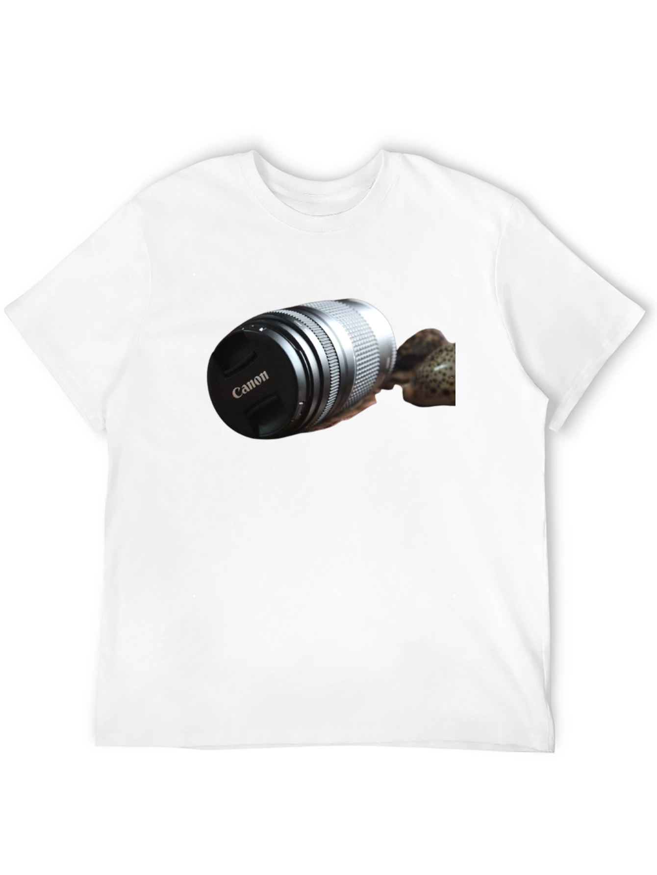 Canon Lens T-Shirt - Photography Enthusiast Apparel