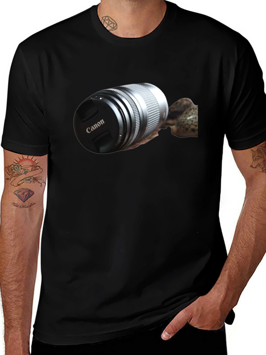 Canon Lens T-Shirt - Photography Enthusiast Apparel