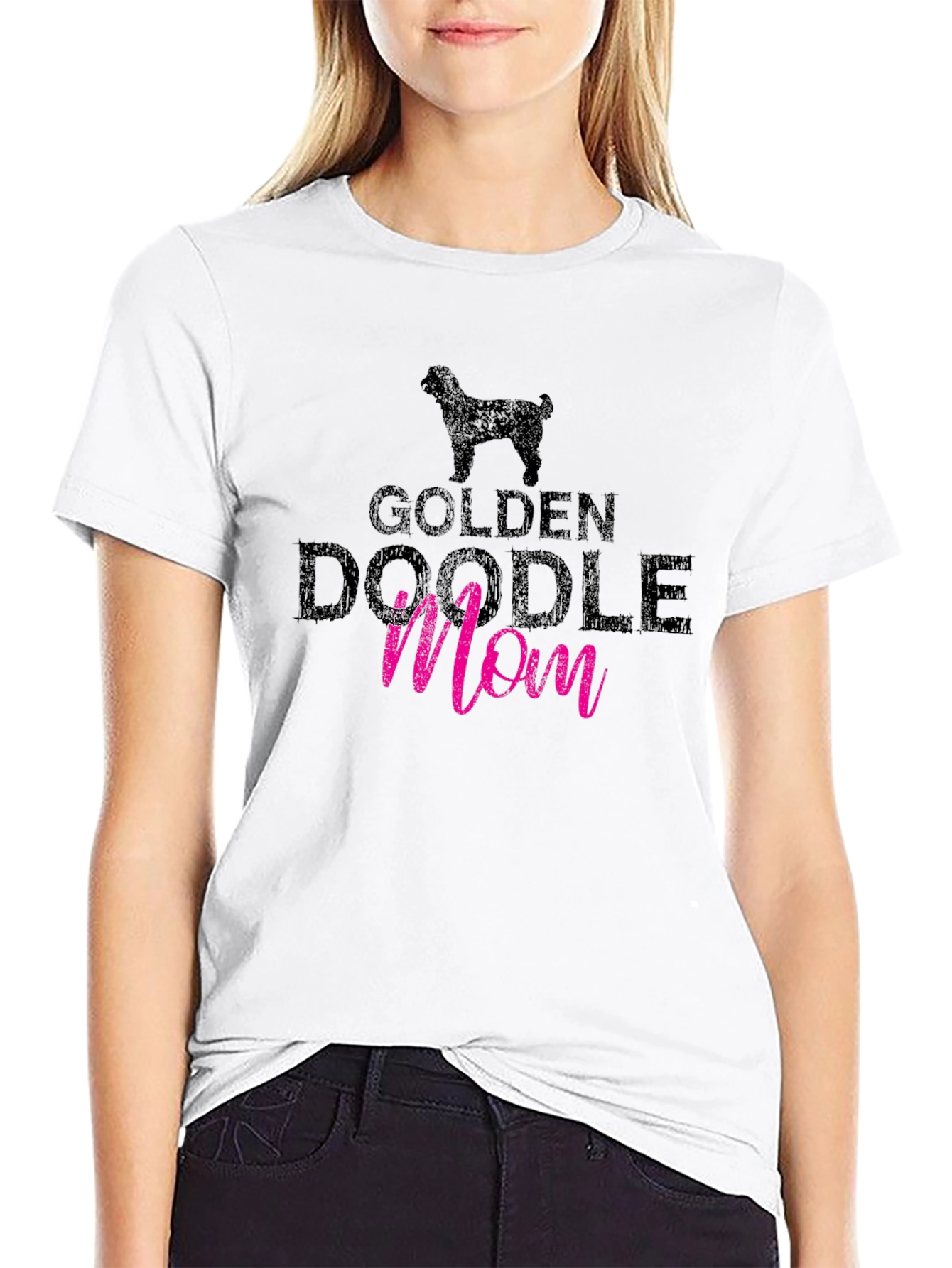 Golden Doodle Mom T-Shirt - Dog Lover Tee