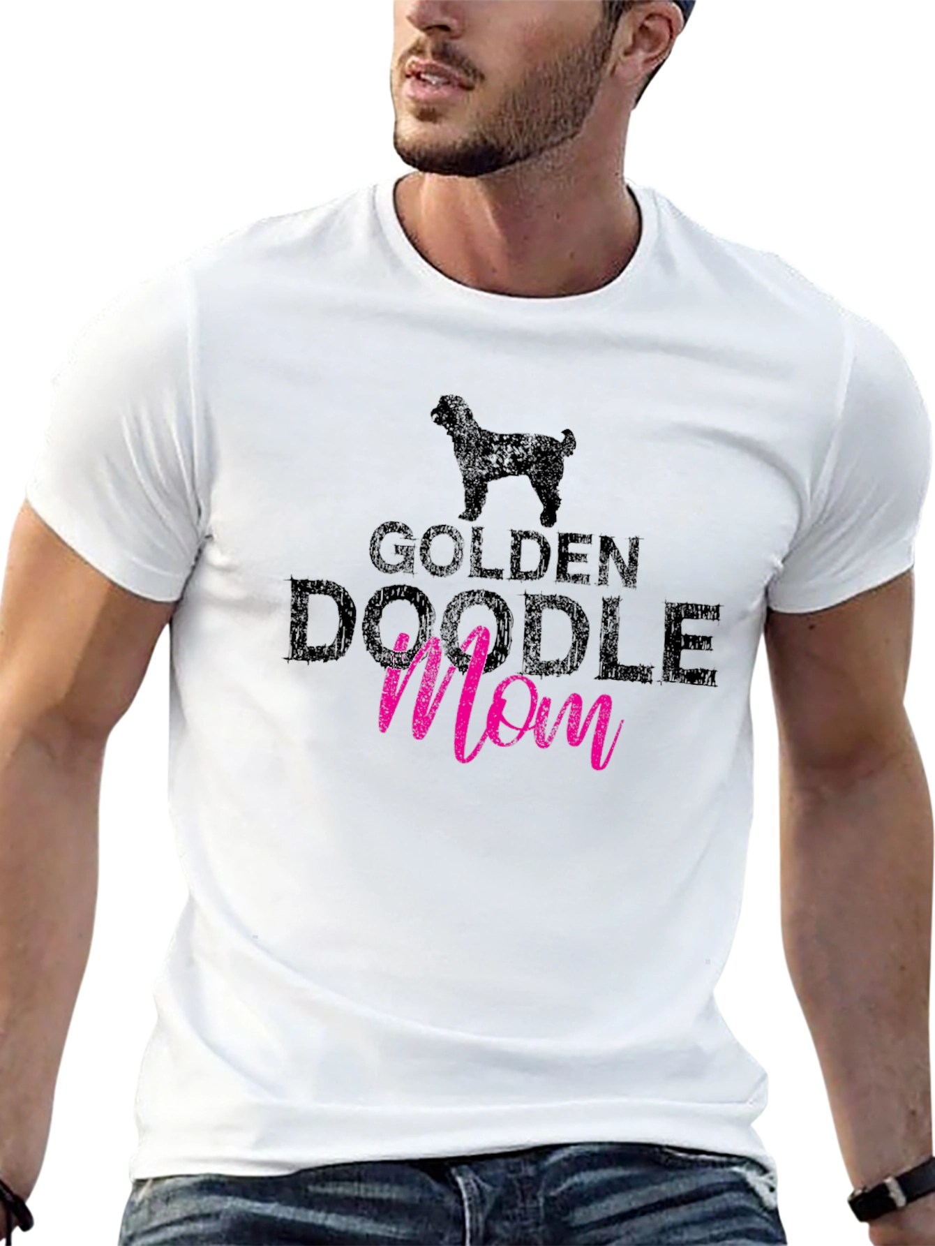 Golden Doodle Mom T-Shirt - Dog Lover Tee
