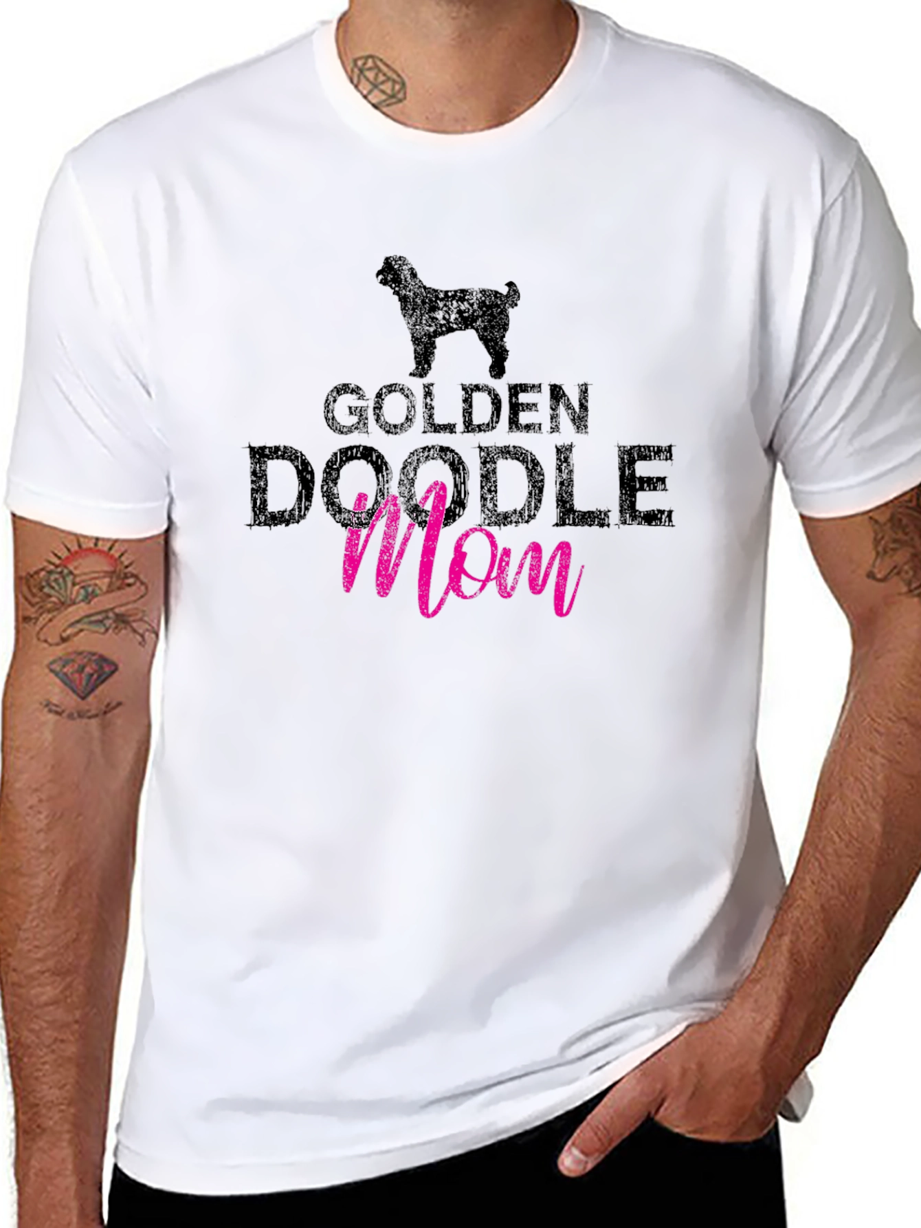 Golden Doodle Mom T-Shirt - Dog Lover Tee