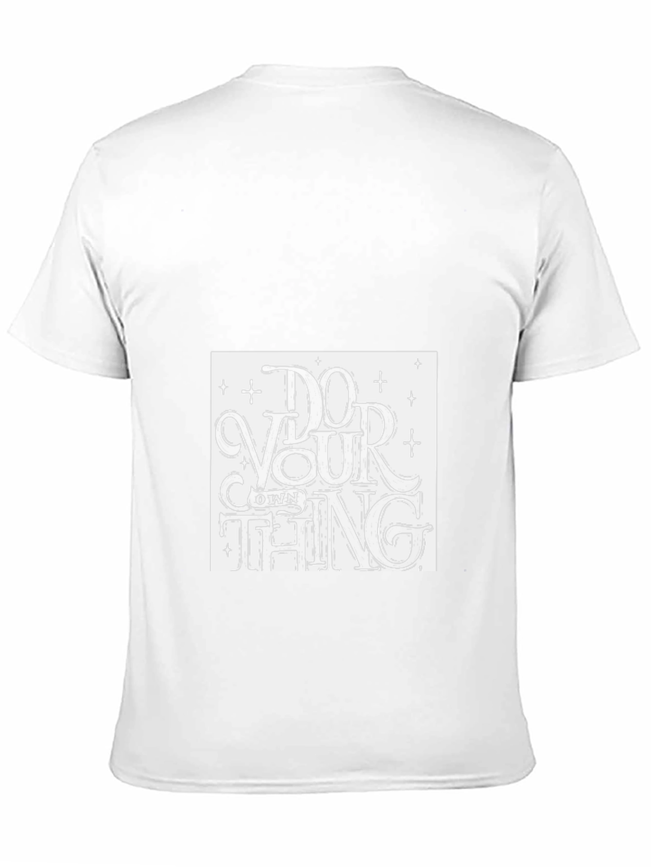 Do Your Own Thing Graphic Tee - Black