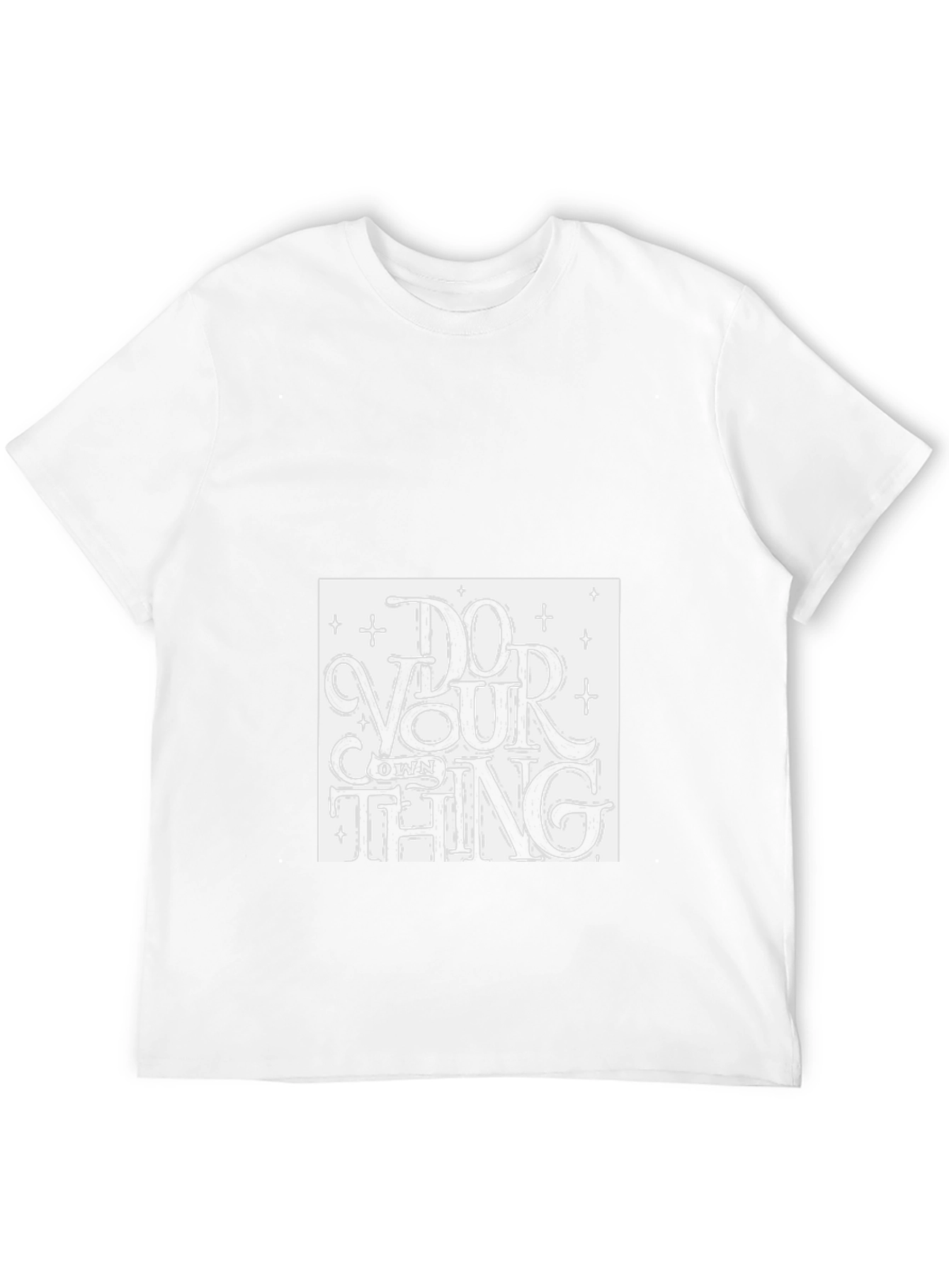 Do Your Own Thing Graphic Tee - Black