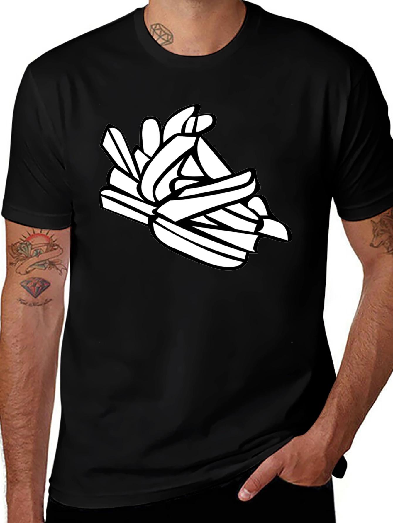 French Fry Graphic T-Shirt