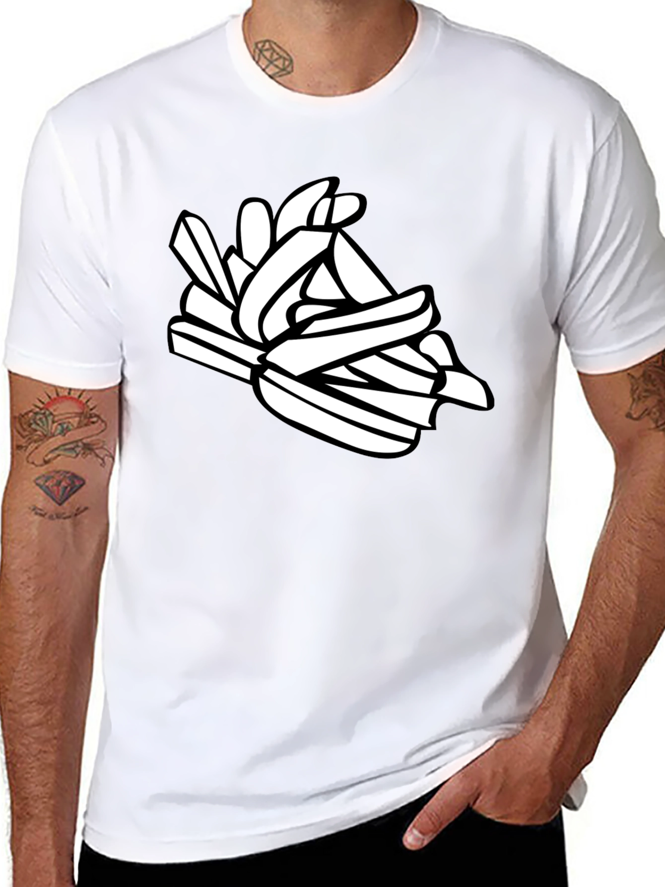 French Fry Graphic T-Shirt