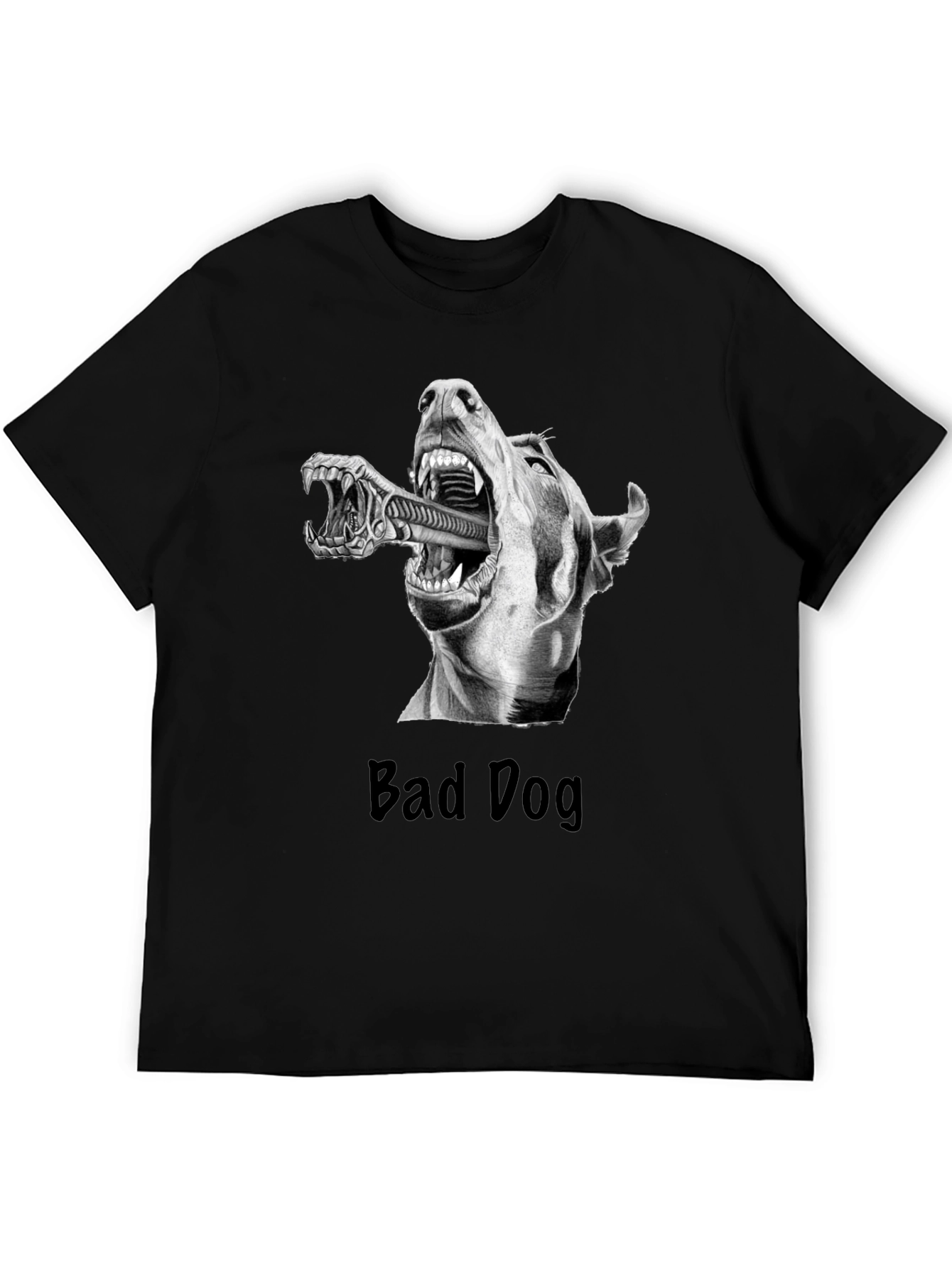 Bad Dog Alien T-Shirt - Sci-Fi Graphic Tee