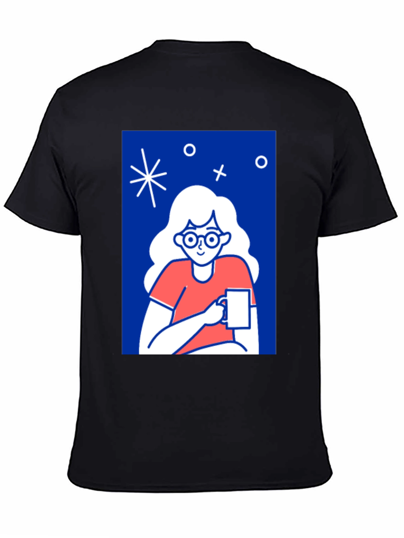 Illustrated Coffee Lover T-Shirt