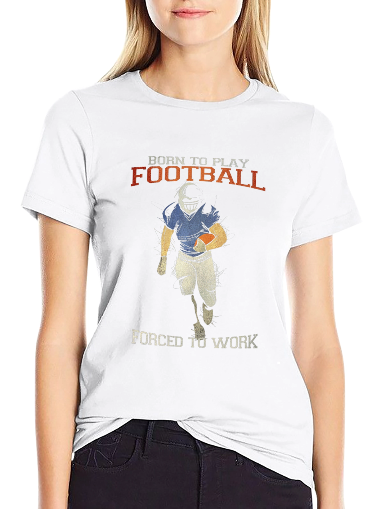 Born to Play Football T-Shirt