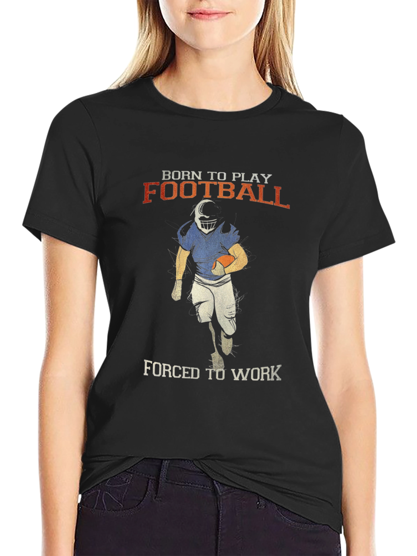 Born to Play Football T-Shirt