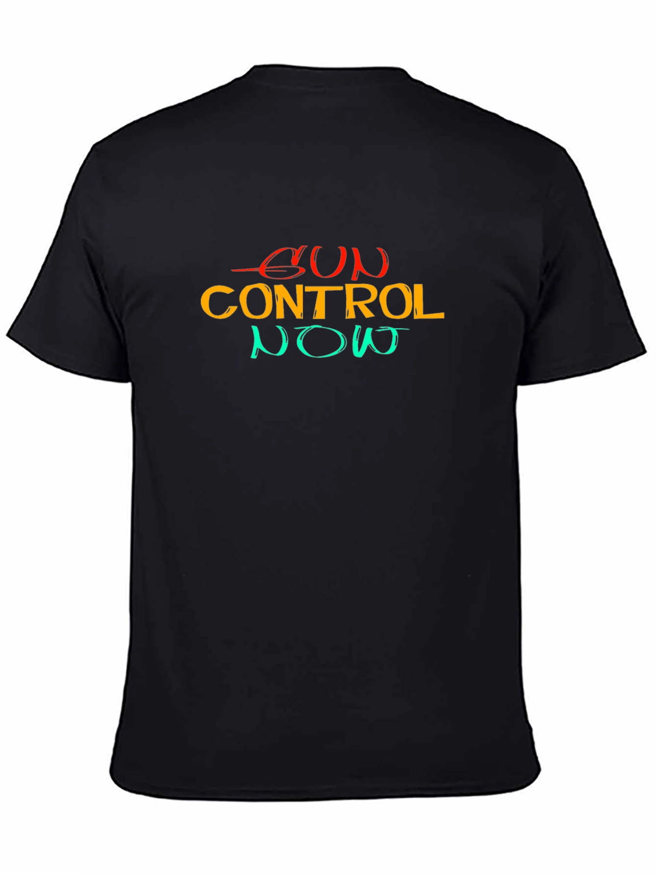 Gun Control Now Black T-Shirt