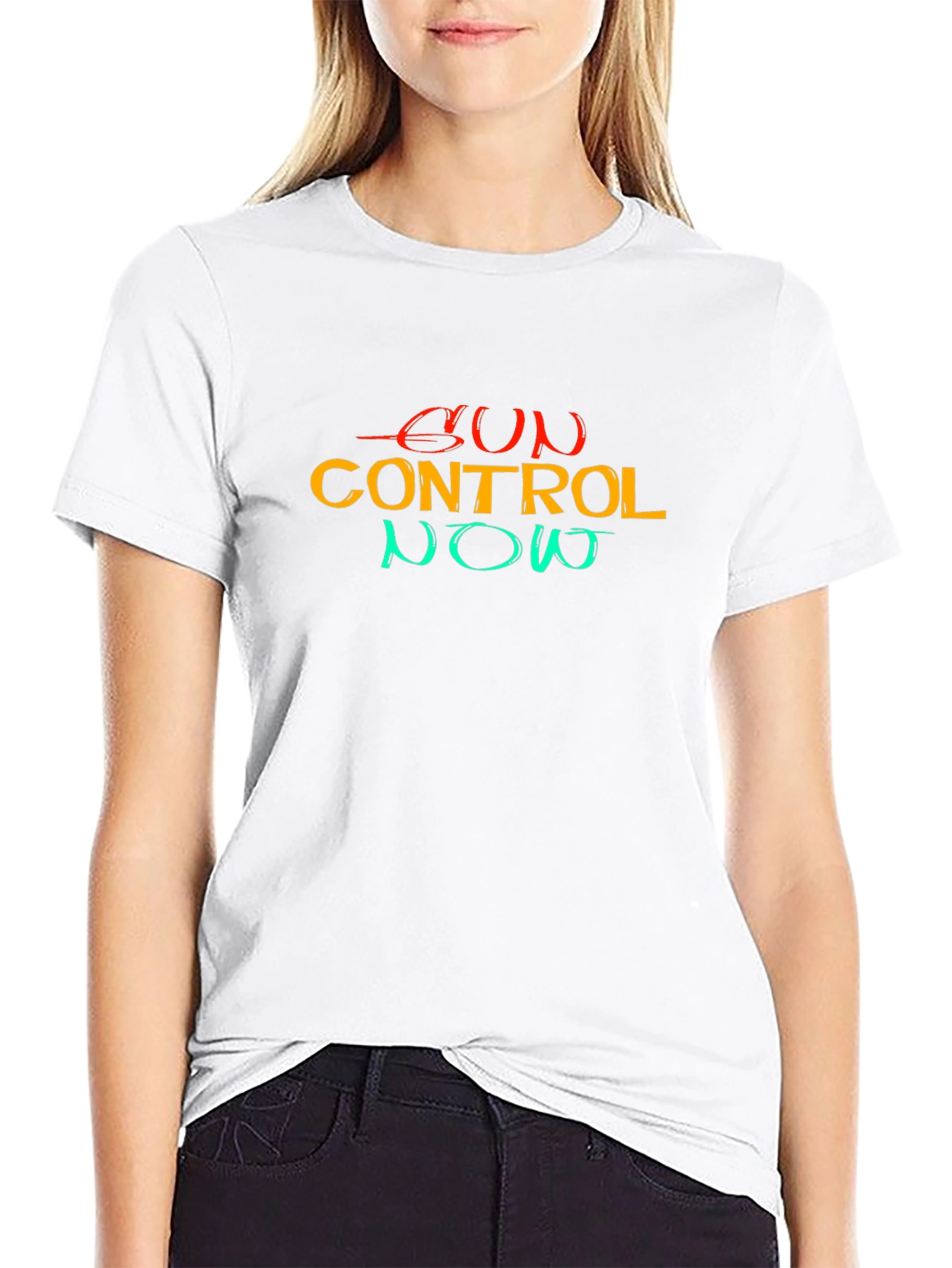 Gun Control Now Black T-Shirt