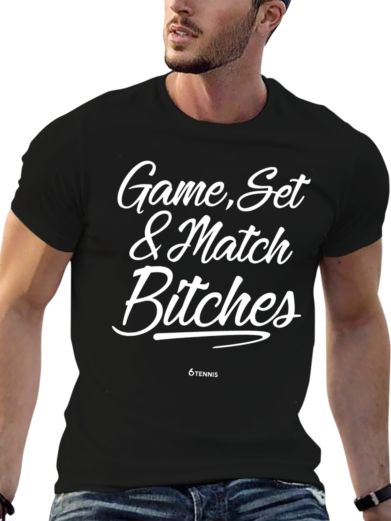 Game Set Match Tennis Graphic T-Shirt