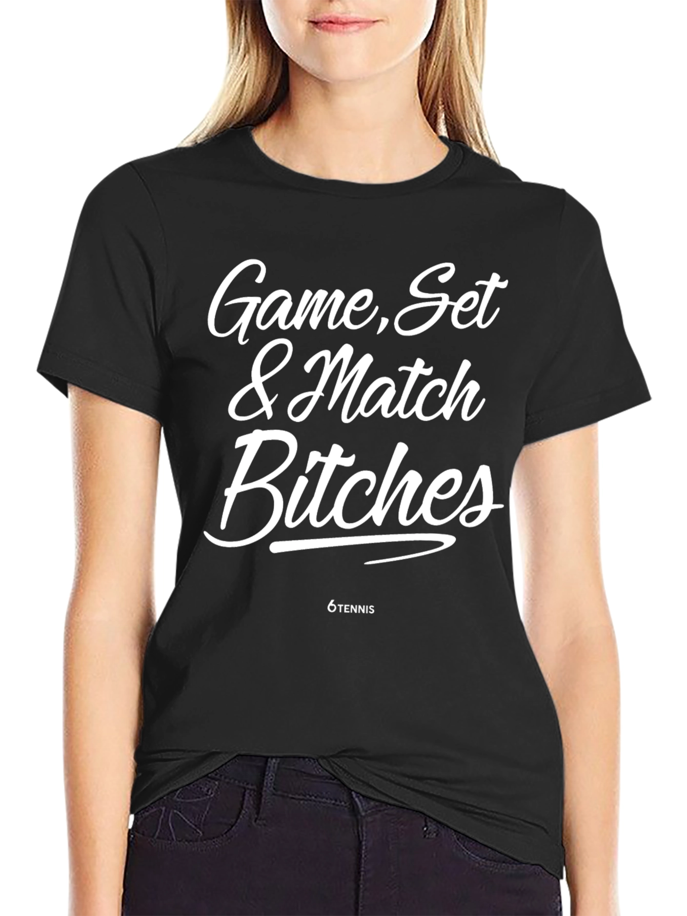 Game Set Match Tennis Graphic T-Shirt