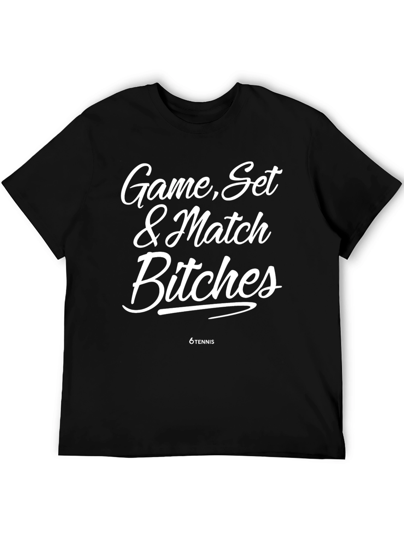 Game Set Match Tennis Graphic T-Shirt
