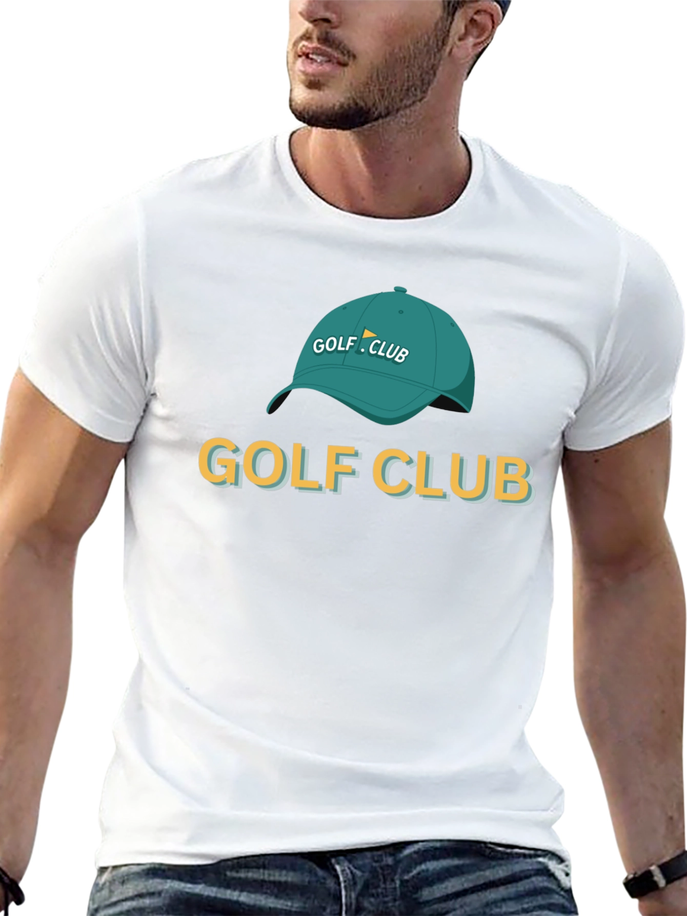 Golf Club Graphic Tee - Classic Style