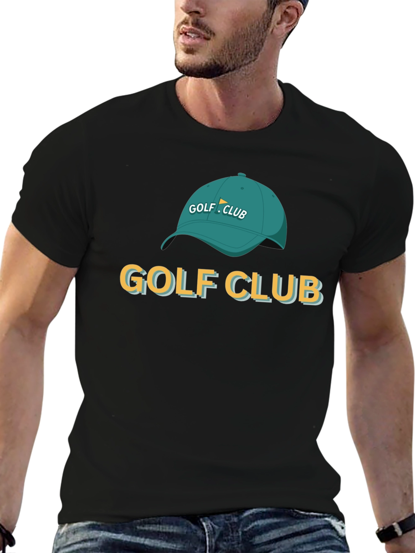 Golf Club Graphic Tee - Classic Style