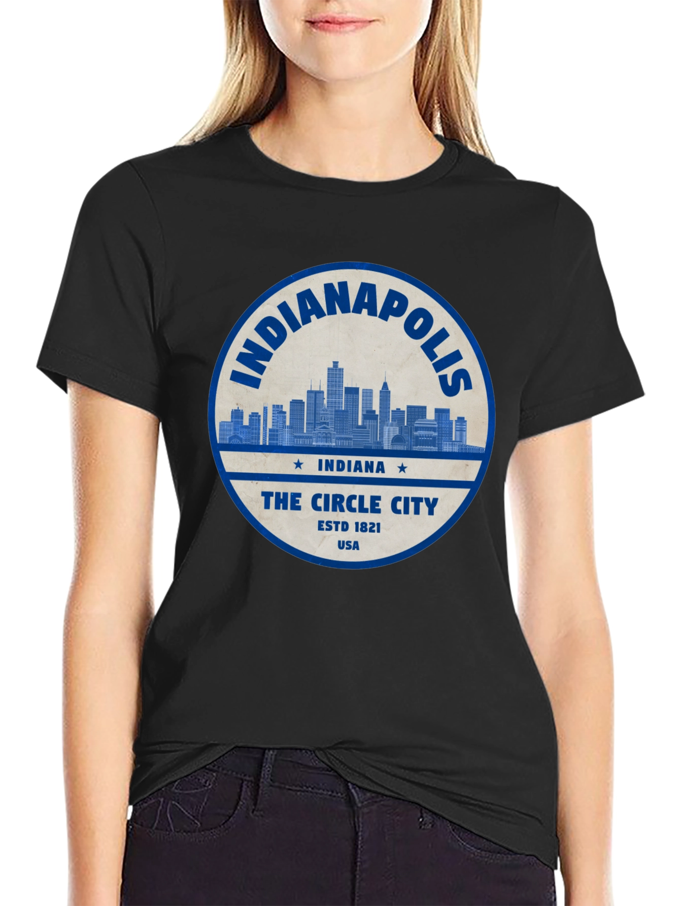 Indianapolis Circle City T-Shirt - Indiana Pride Tee
