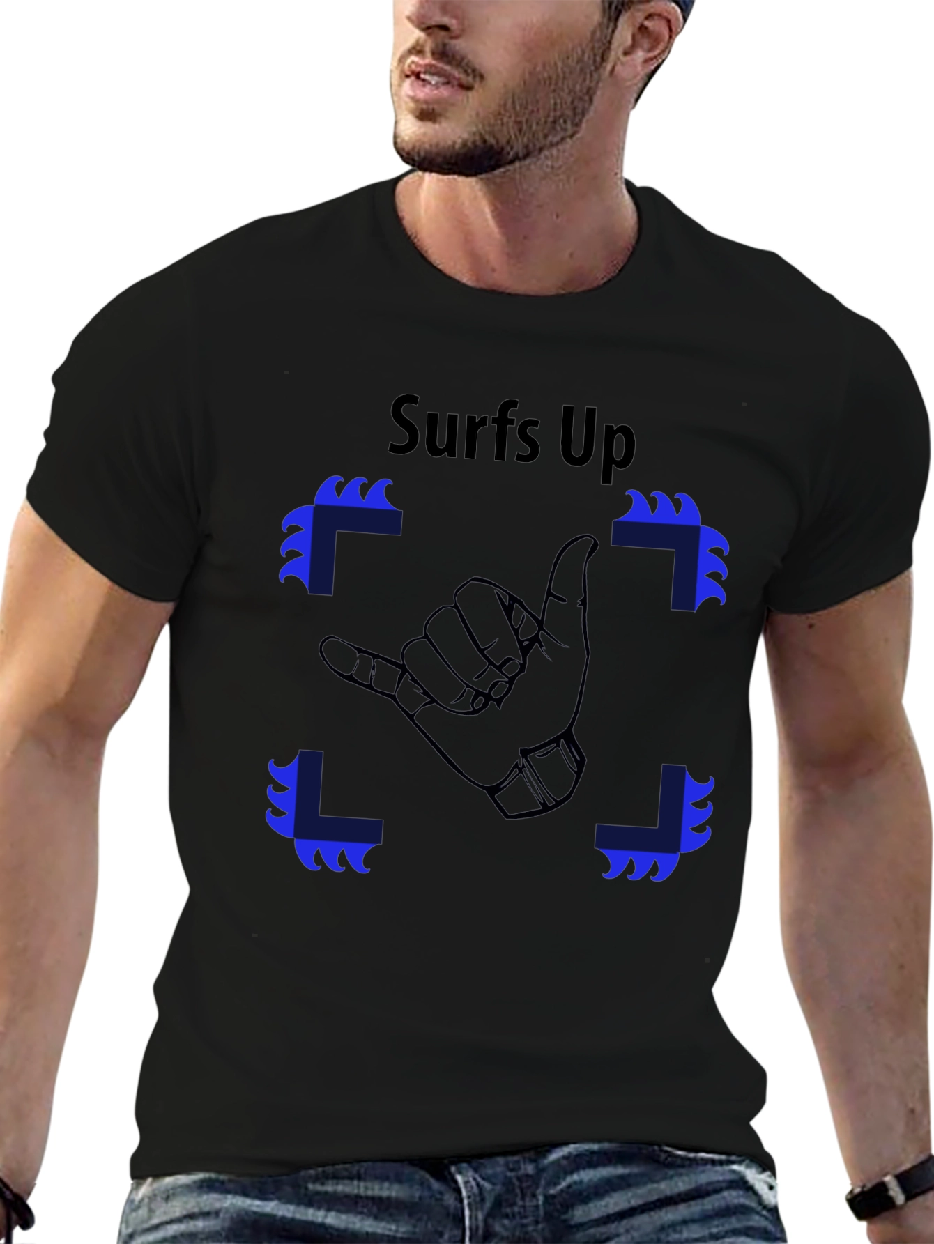 Surfs Up Hang Loose Graphic Tee
