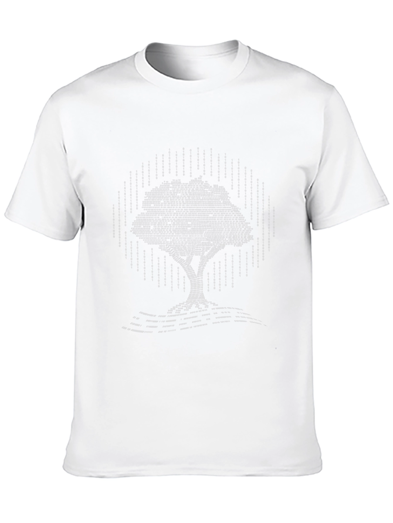 Binary Tree Graphic T-Shirt - Code Inspired Design