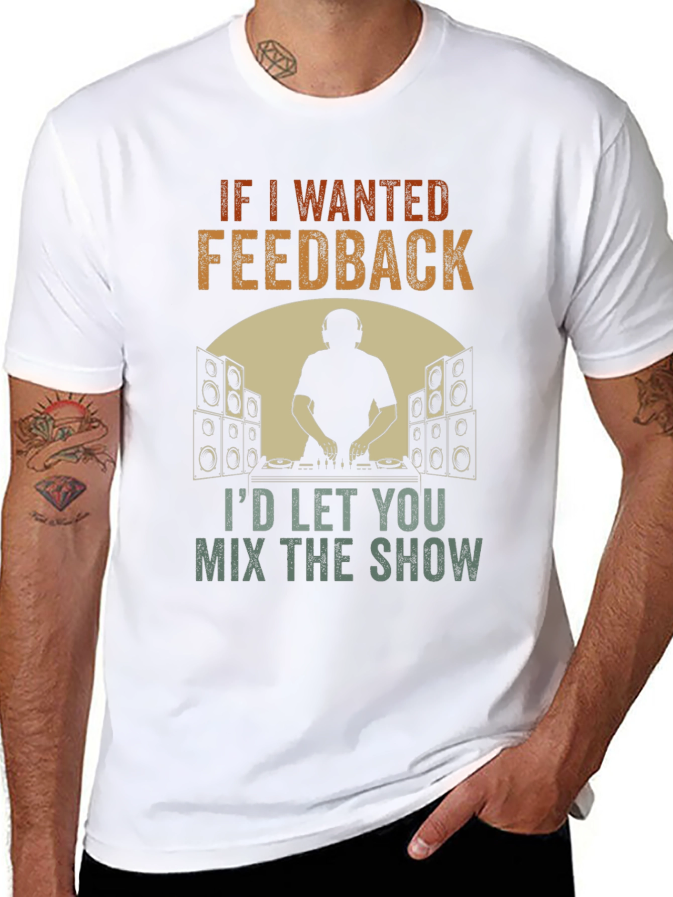 DJ Mix The Show Graphic Tee