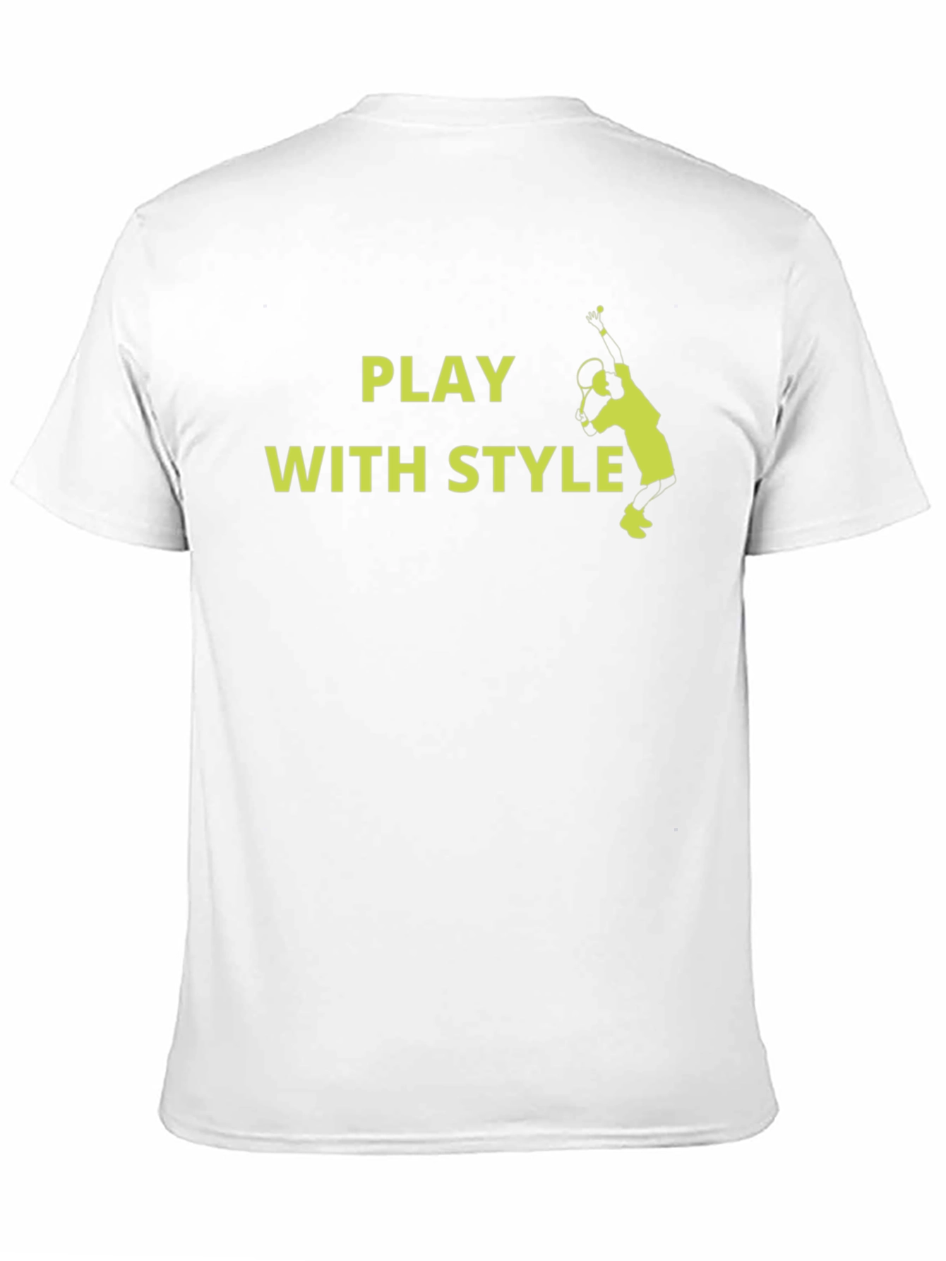 Play With Style Tennis Graphic Tee