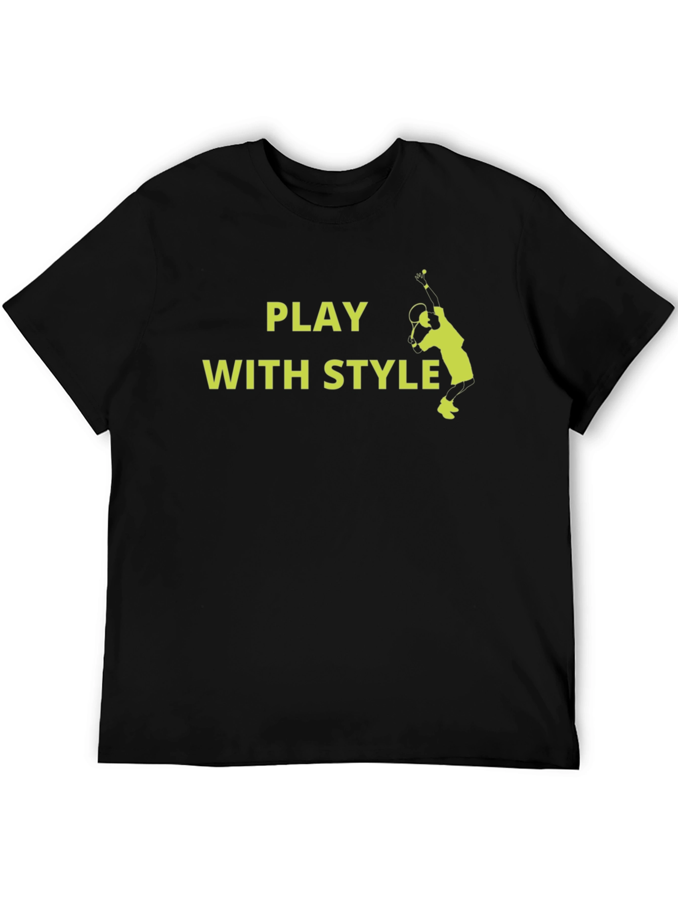 Play With Style Tennis Graphic Tee