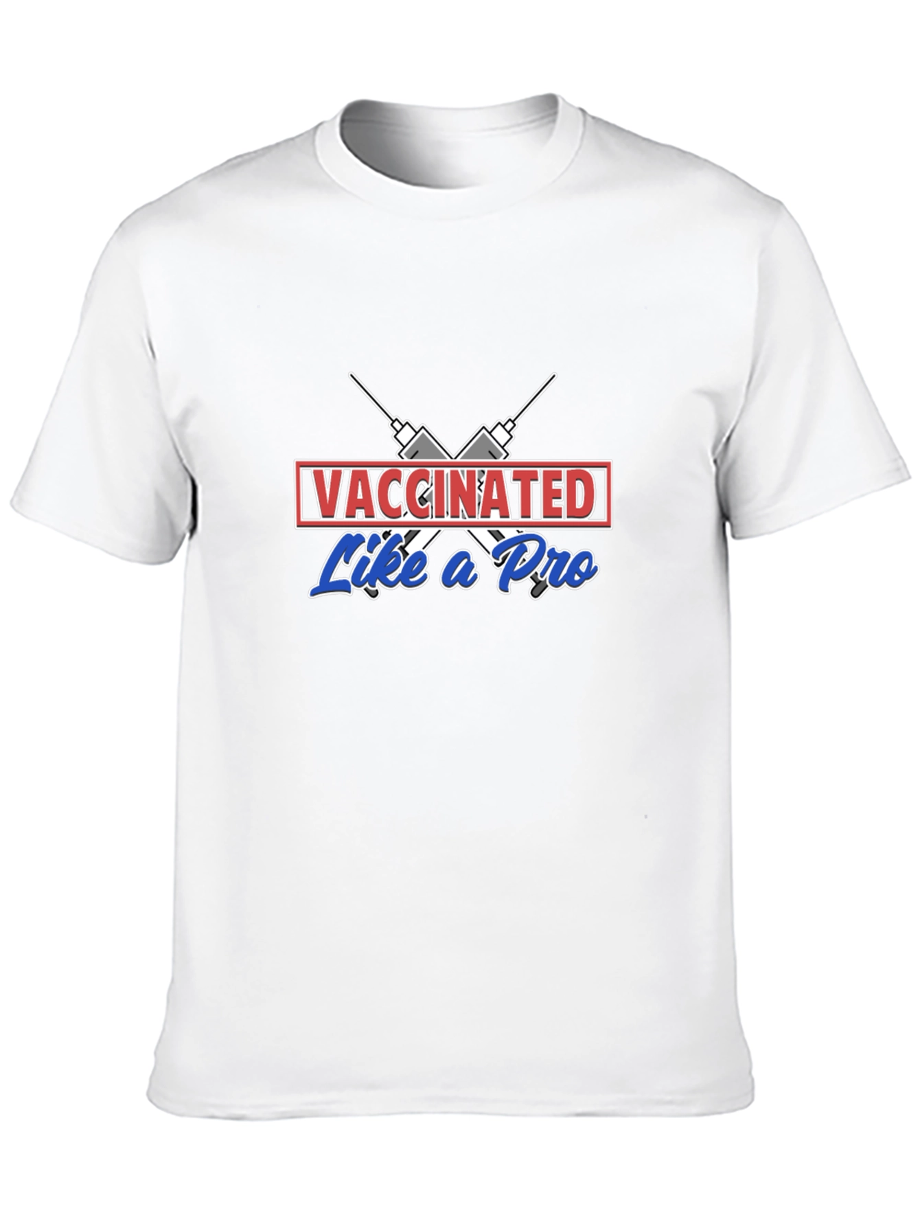 Vaccinated Like A Pro Graphic Tee