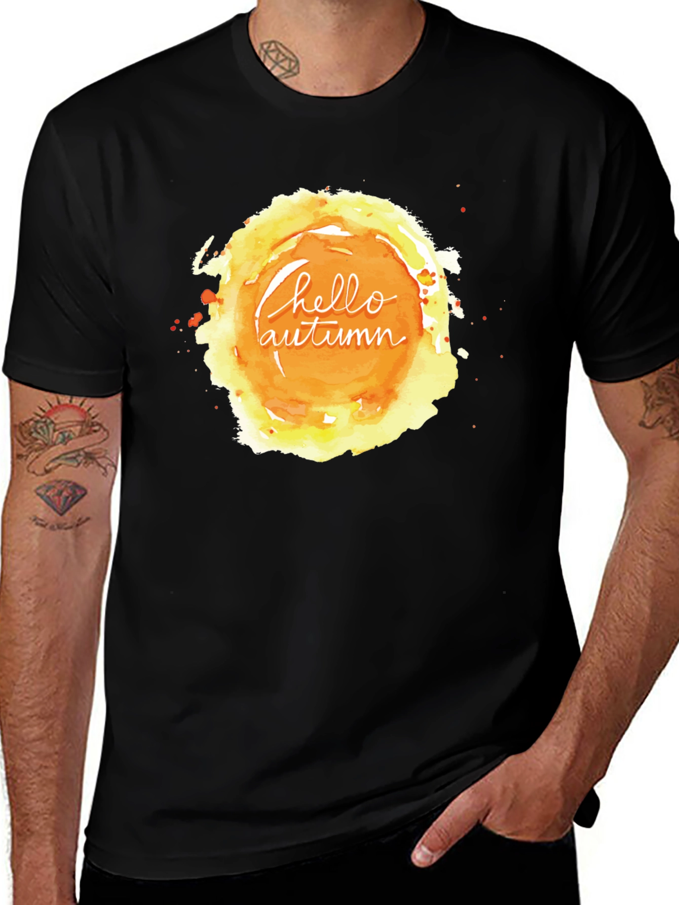 Hello Autumn Graphic Tee