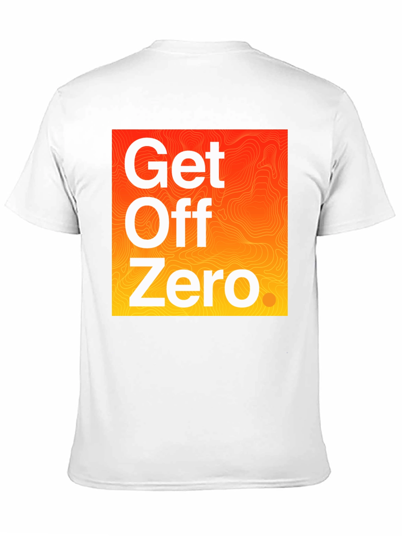 Get Off Zero Graphic Tee - Black