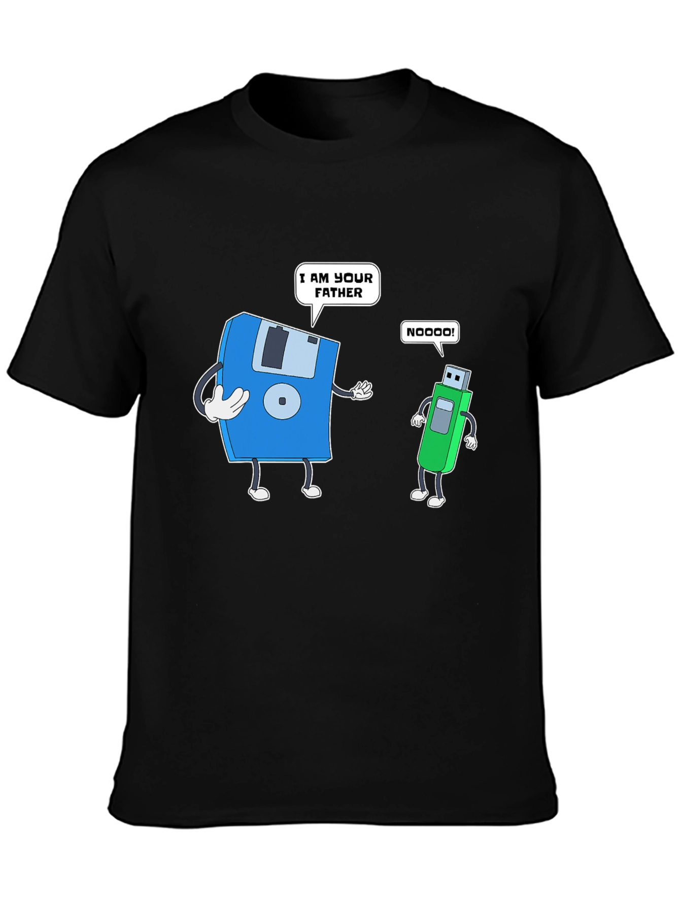 I am Your Father Funny Black T-Shirt