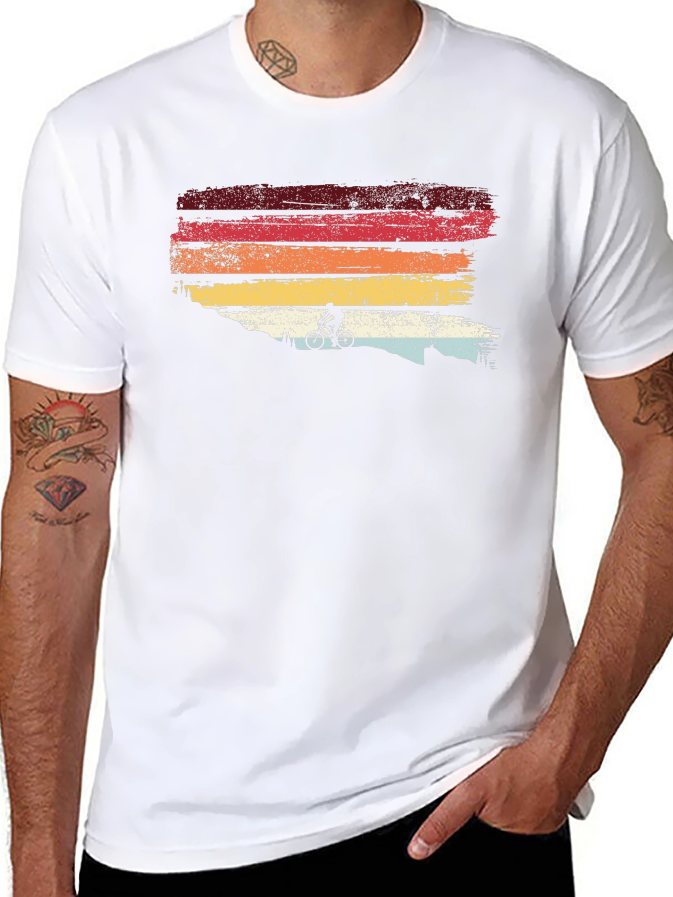 Retro Mountain Bike Graphic Tee