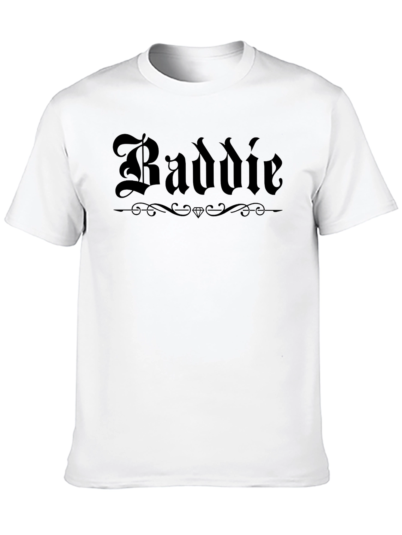 Baddie Graphic T-Shirt - Black