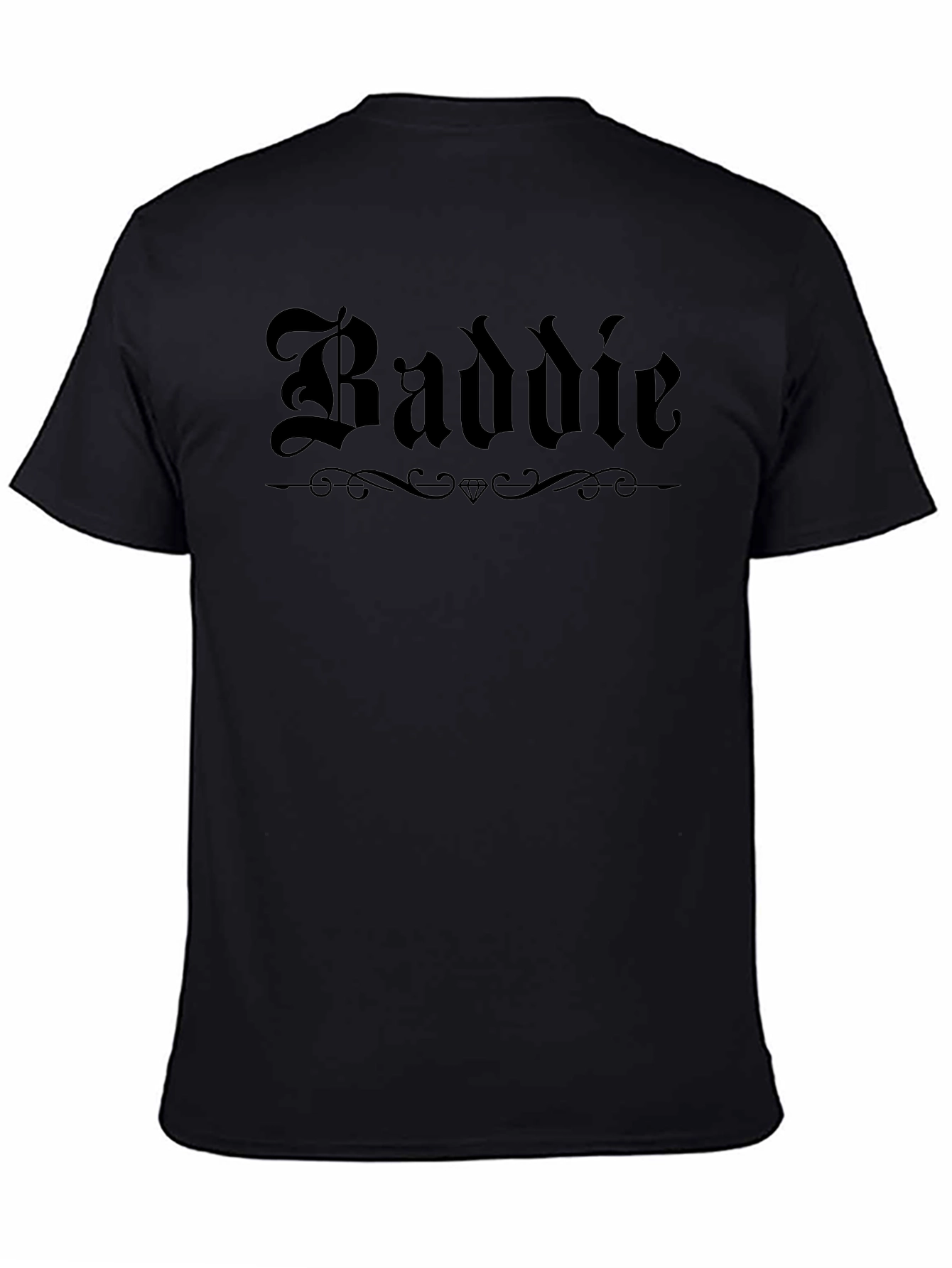 Baddie Graphic T-Shirt - Black