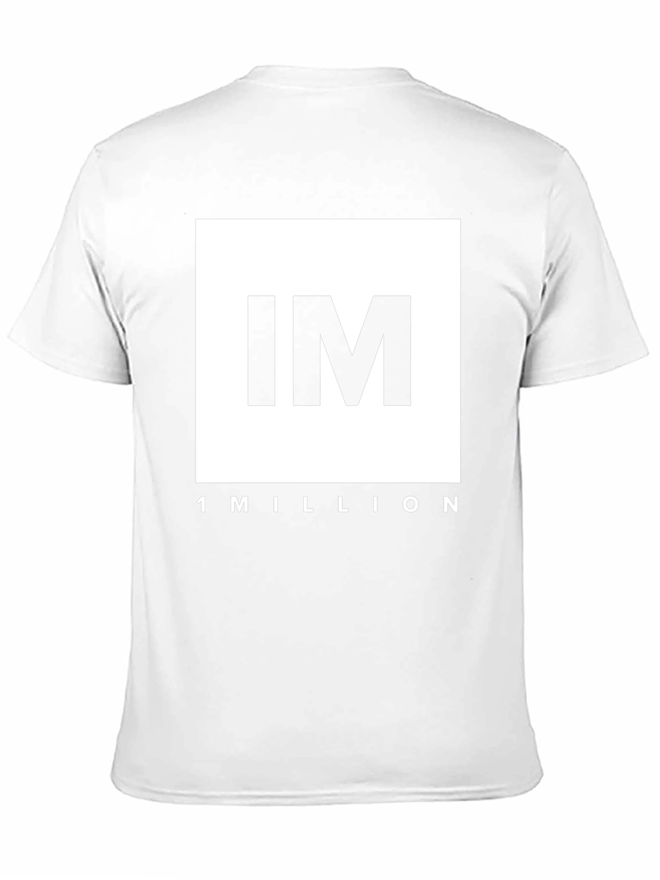 IM 1 MILLION Black Graphic T-Shirt