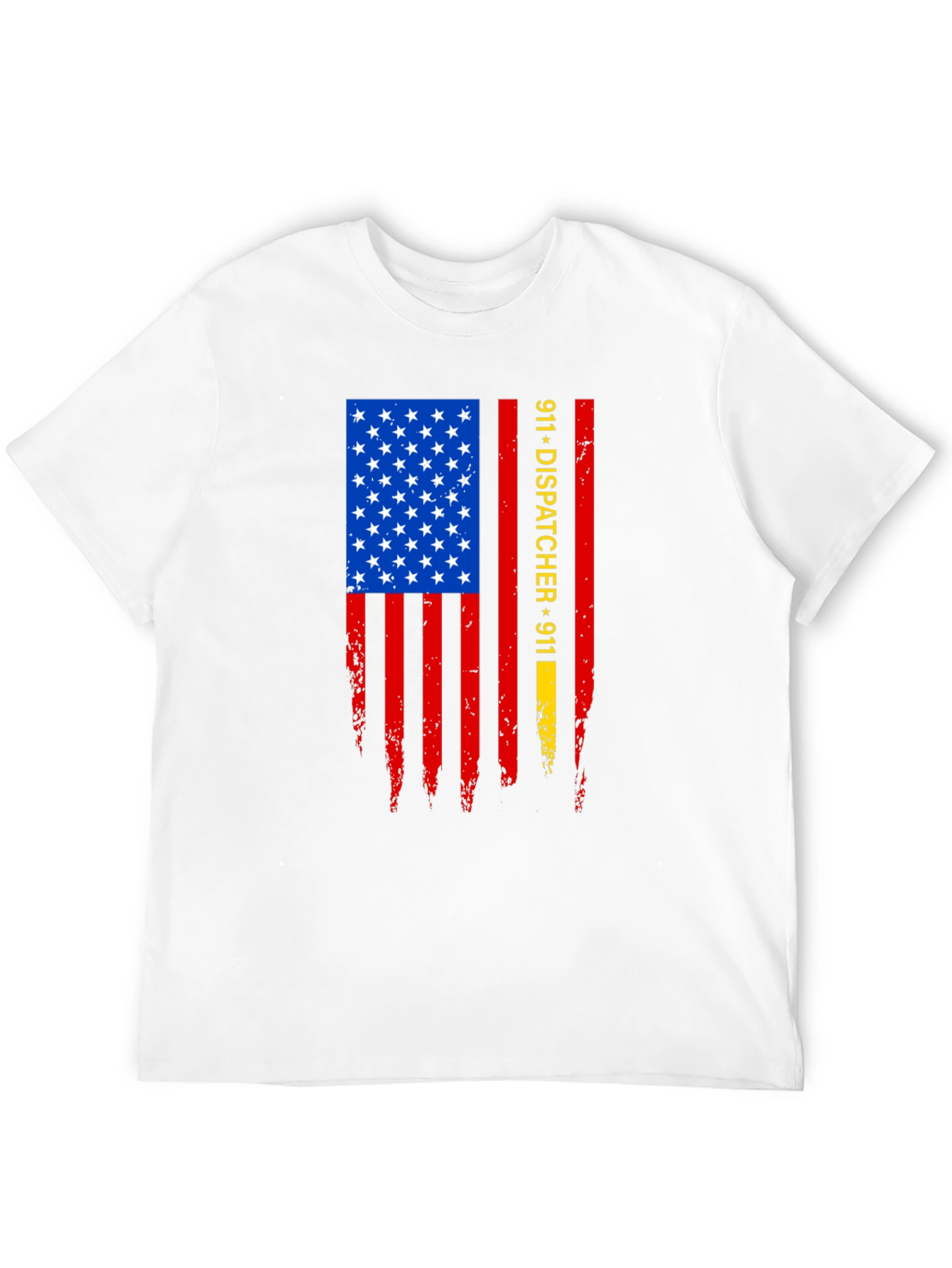 911 Dispatcher American Flag Graphic Tee