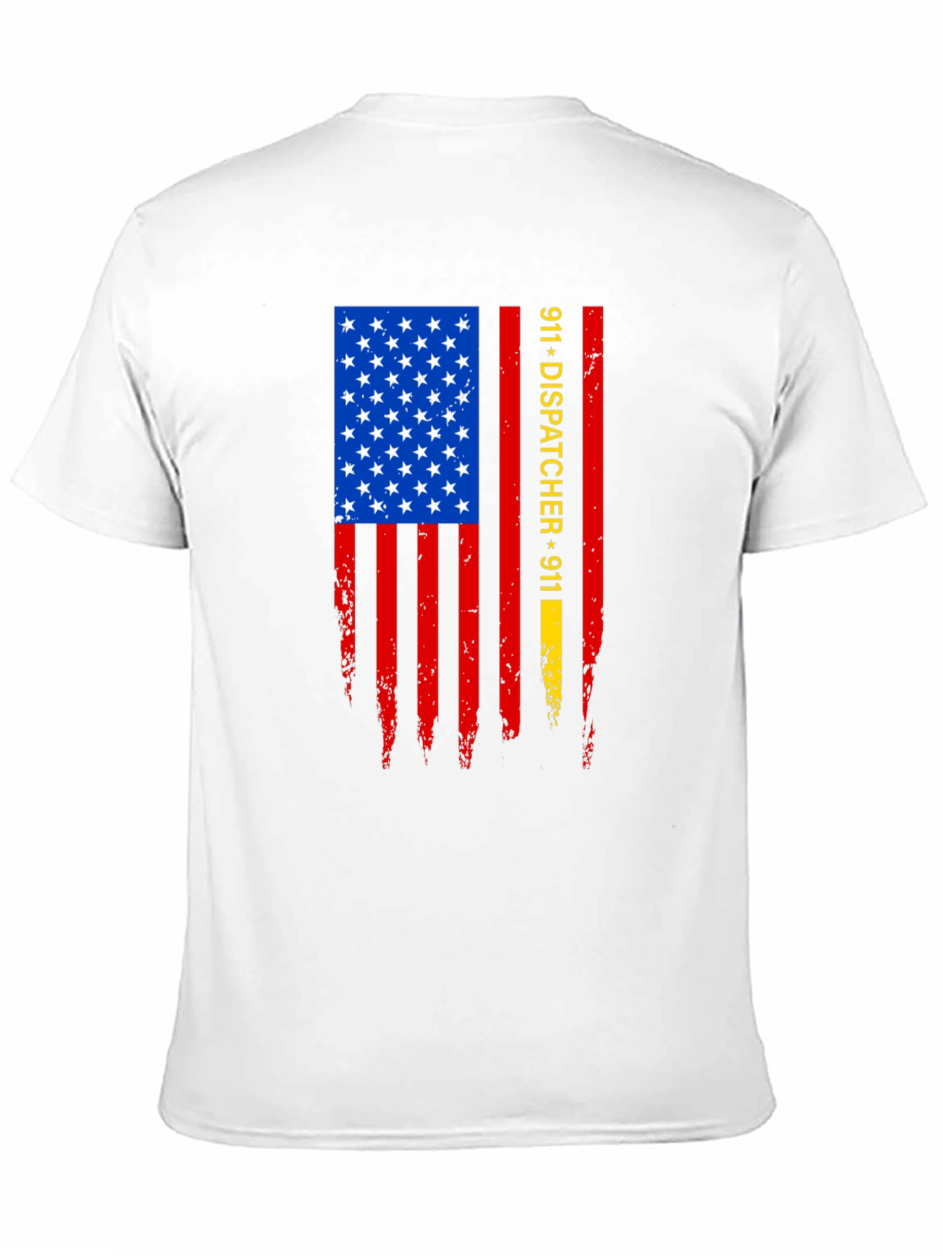911 Dispatcher American Flag Graphic Tee