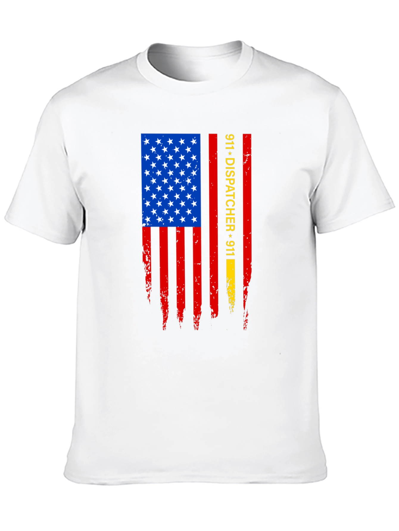 911 Dispatcher American Flag Graphic Tee
