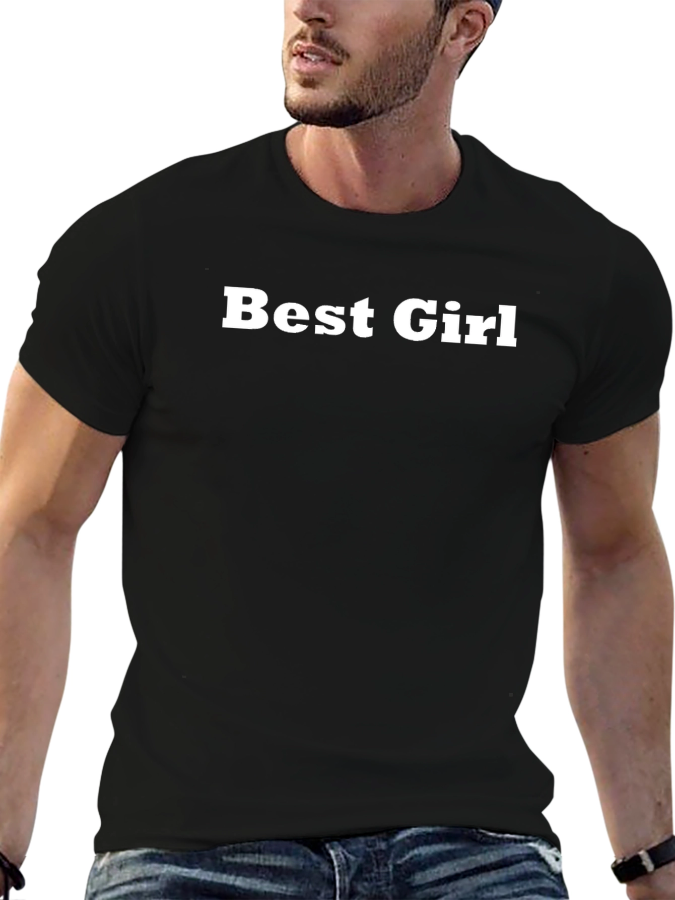 Best Girl Black T-Shirt