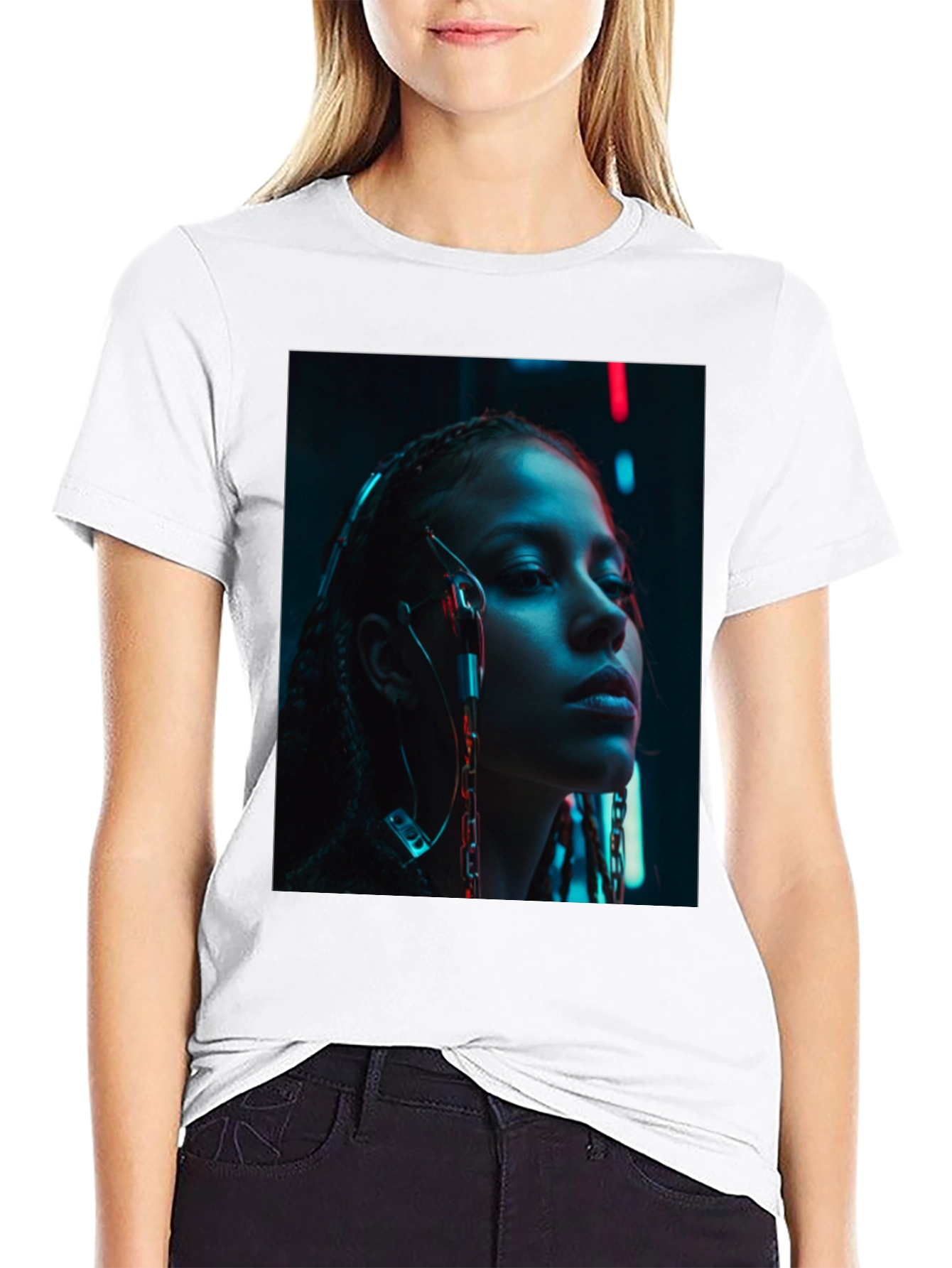 Cyberpunk Woman T-Shirt