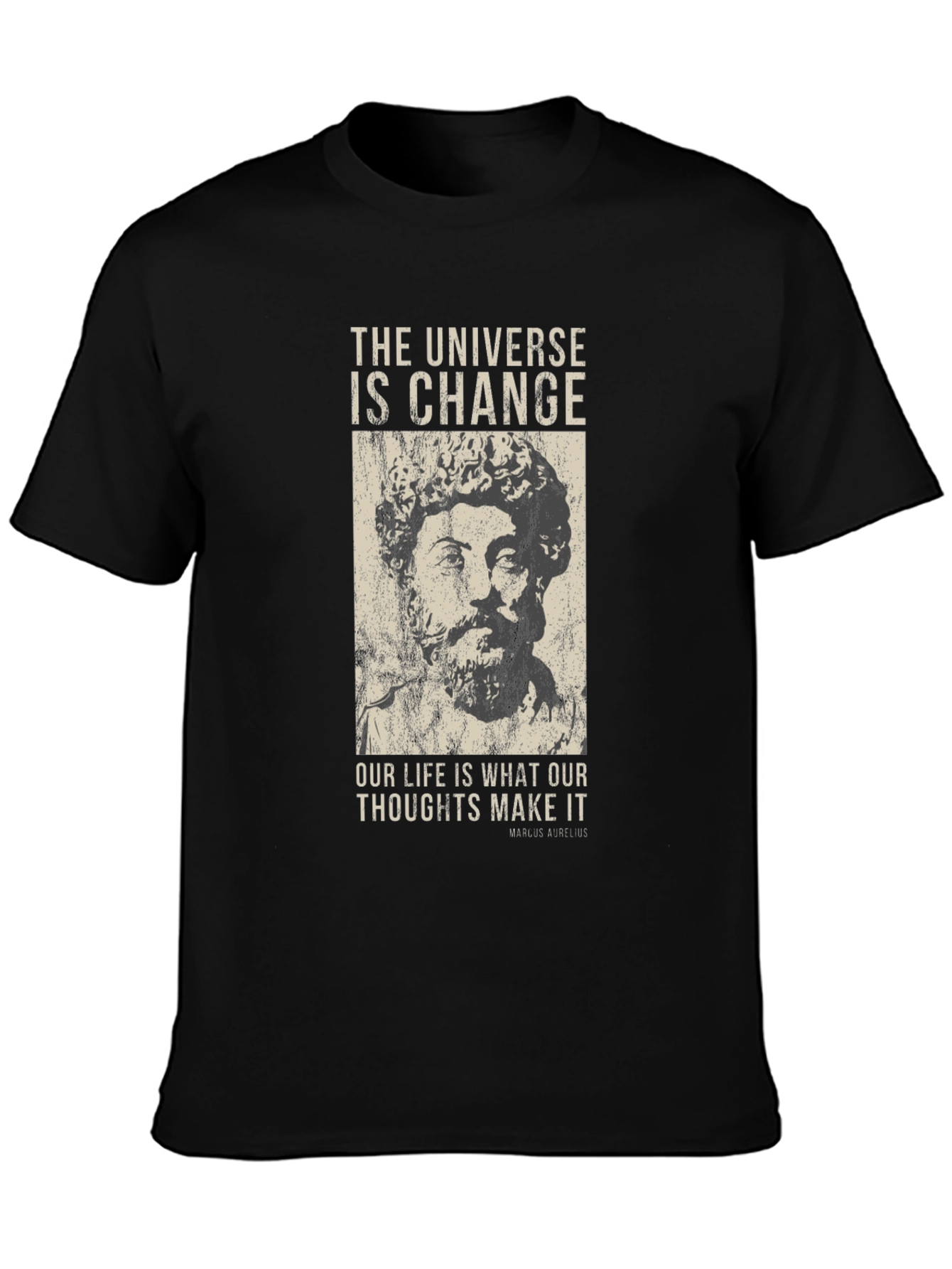 Marcus Aurelius T-Shirt: The Universe is Change