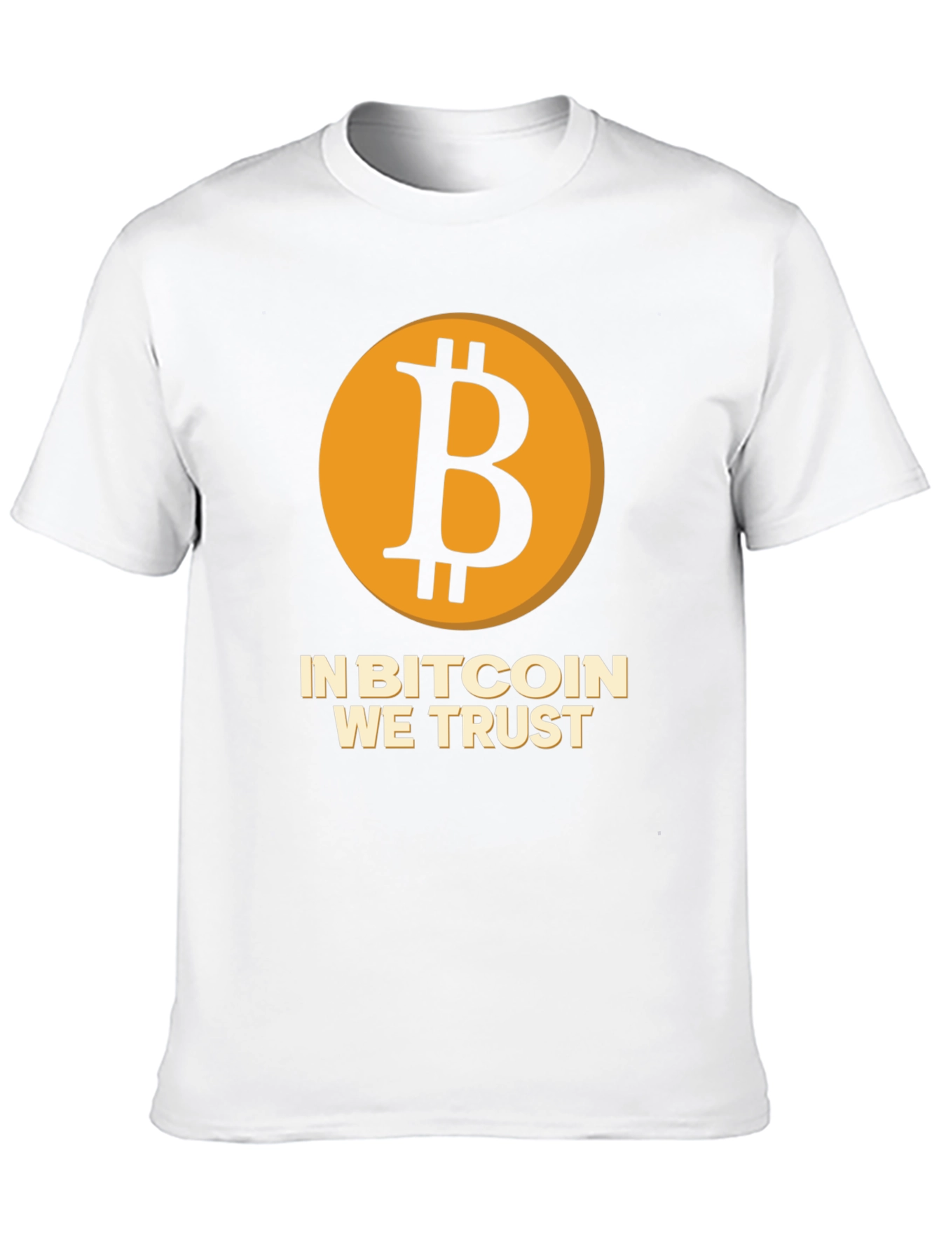 Bitcoin We Trust Black T-Shirt - Crypto Currency Tee