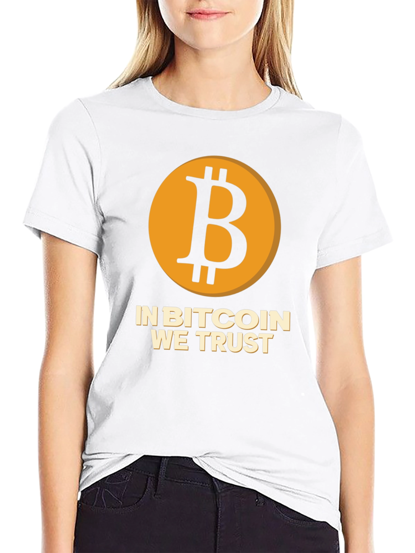 Bitcoin We Trust Black T-Shirt - Crypto Currency Tee