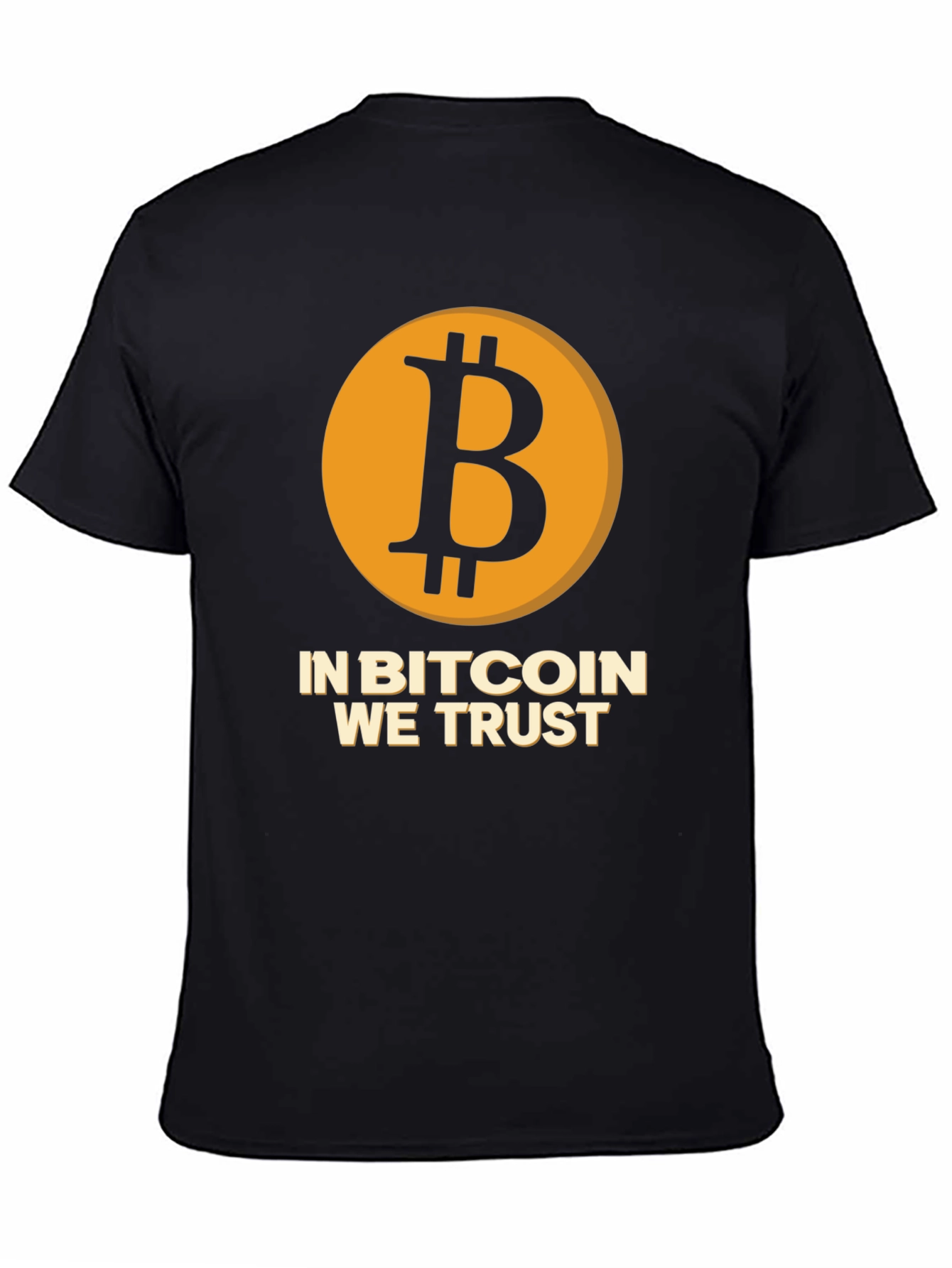 Bitcoin We Trust Black T-Shirt - Crypto Currency Tee