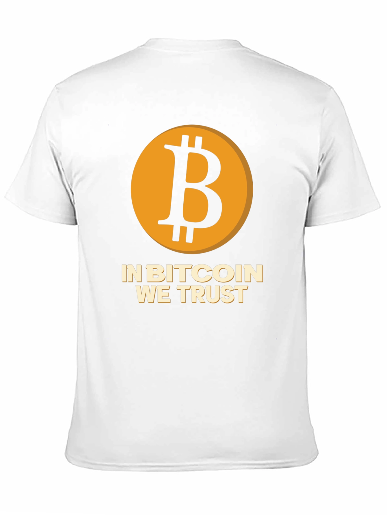 Bitcoin We Trust Black T-Shirt - Crypto Currency Tee