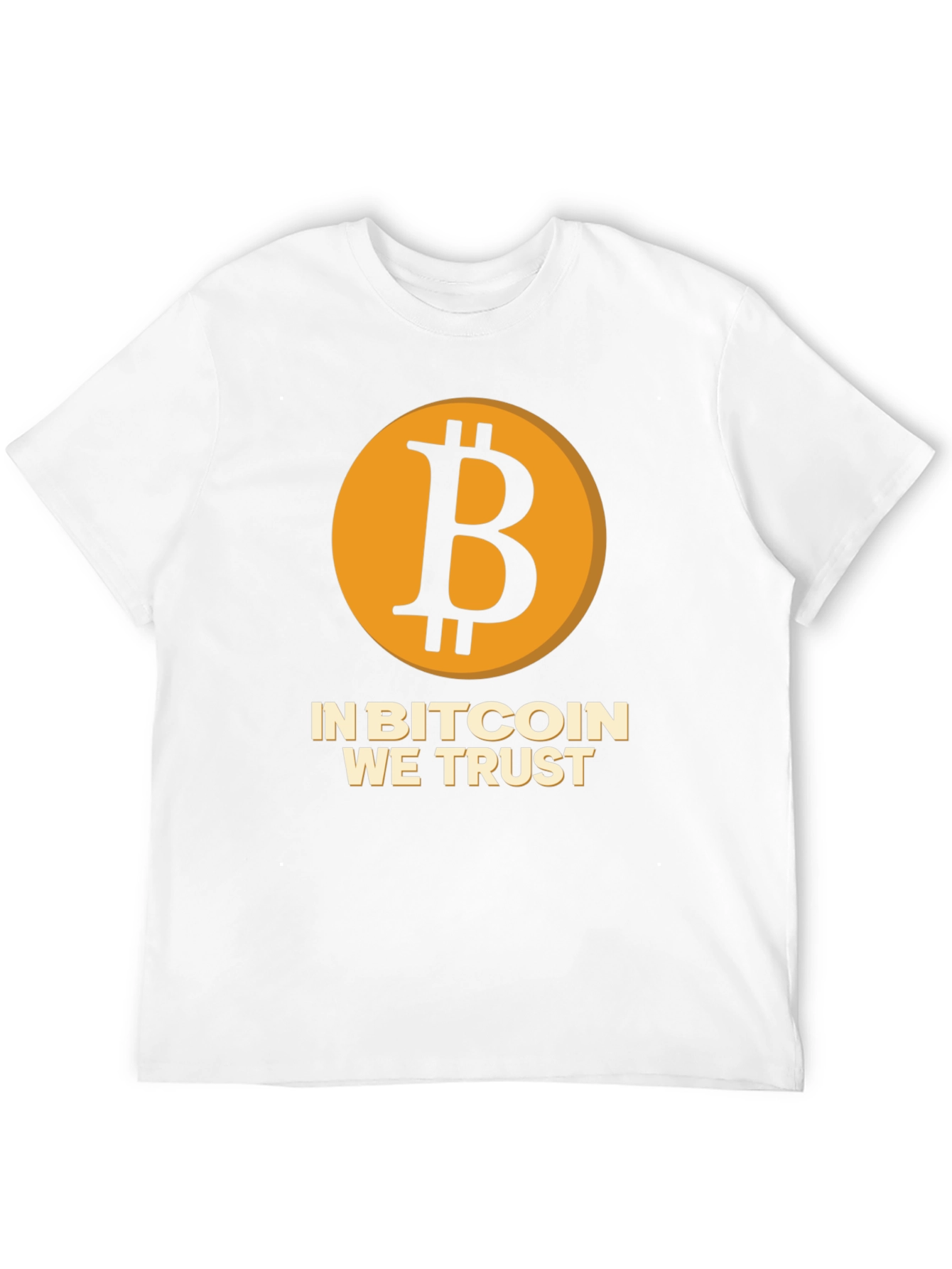 Bitcoin We Trust Black T-Shirt - Crypto Currency Tee