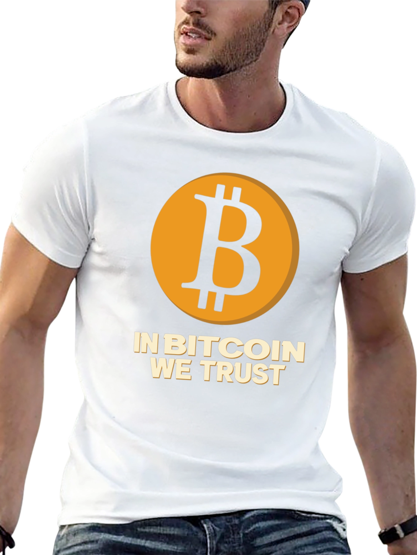 Bitcoin We Trust Black T-Shirt - Crypto Currency Tee