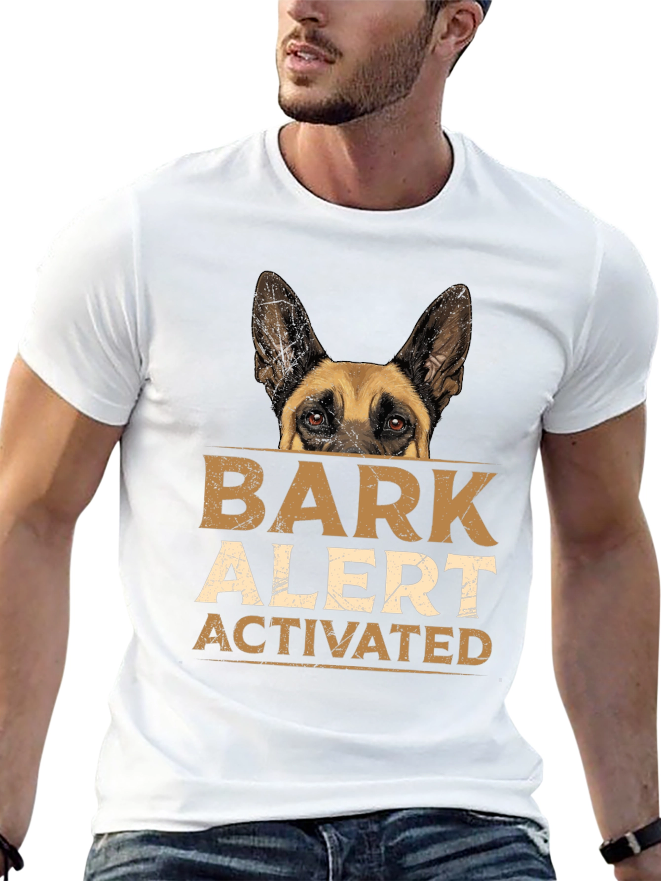 Bark Alert Activated Dog Lover T-Shirt