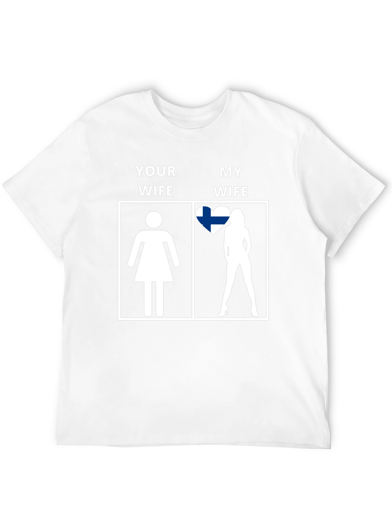 Finland Wife T-Shirt - Funny Graphic Tee