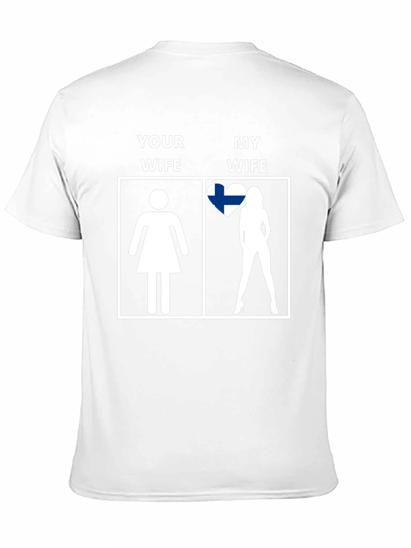 Finland Wife T-Shirt - Funny Graphic Tee