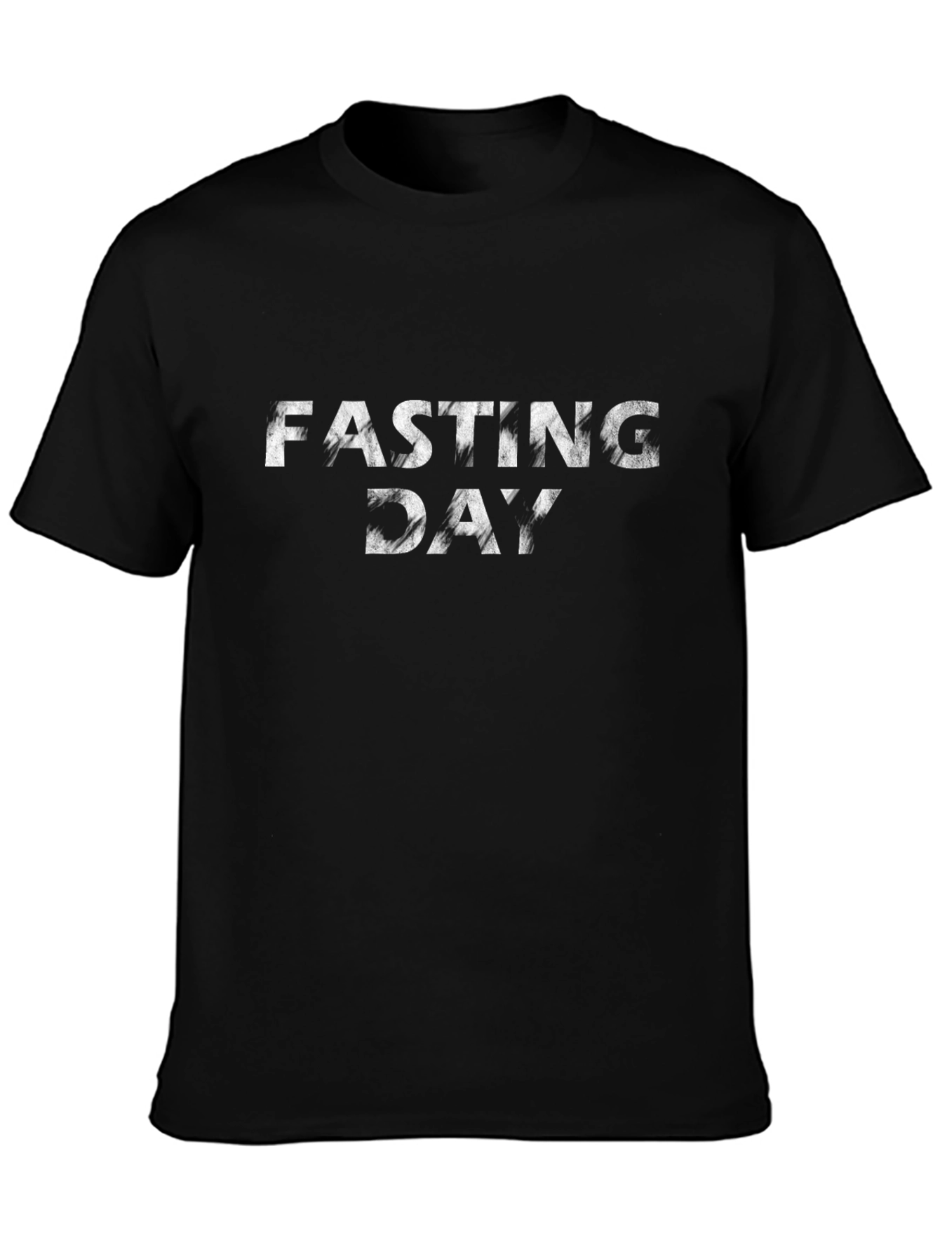 Fasting Day Graphic Tee - Black